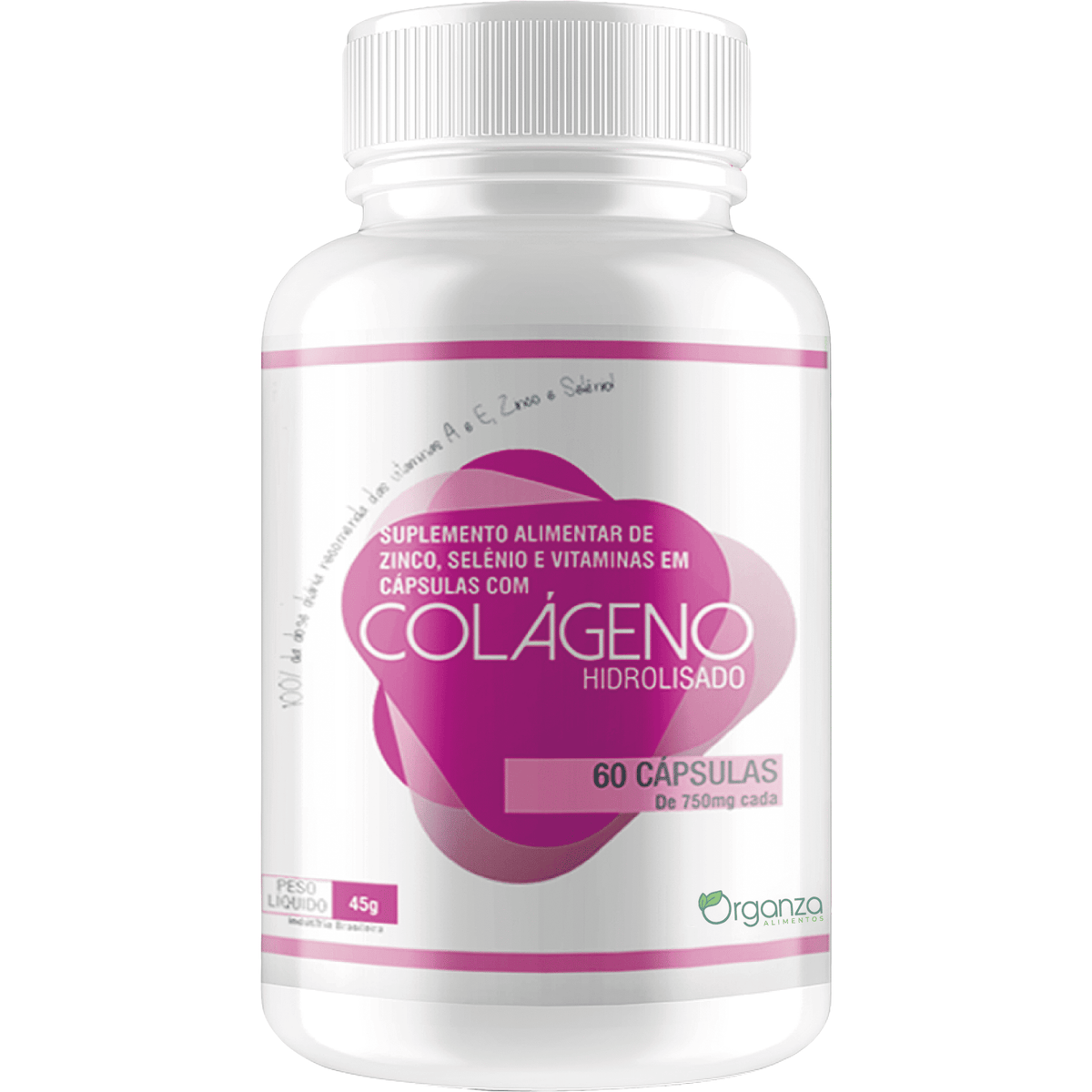 Colágeno Hidrolisado + Vitaminas - 60 cápsulas