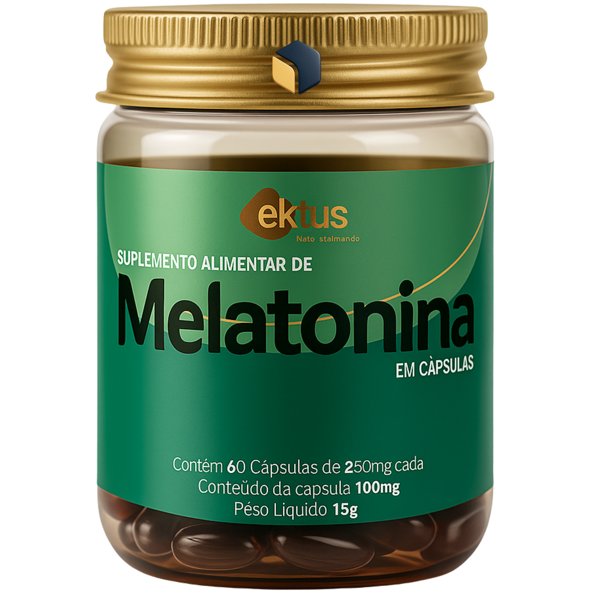 Melatonina Ektus – 60 cápsulas