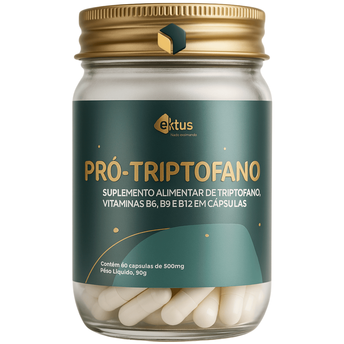 Pró-Triptofano Ektus - 60 cápsulas