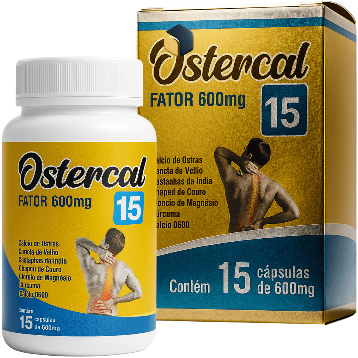 Ostercal Fator - 15 Cápsulas